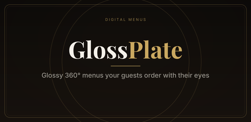 GlossPlate feature graphic